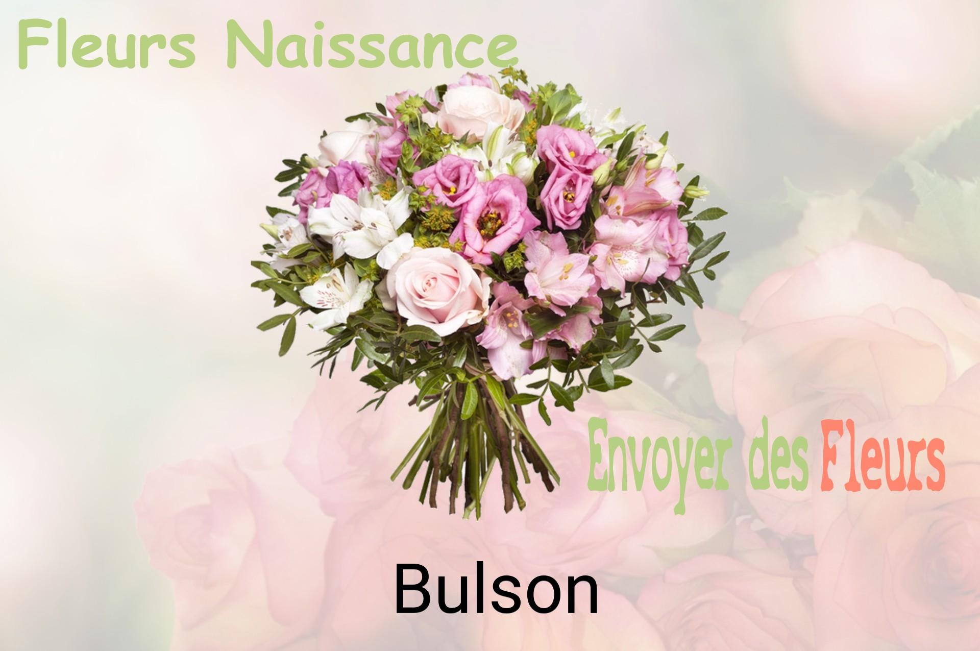 Bouquet de fleurs de naissance livré à Bulson